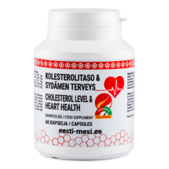 Kolesterolitaso & Sydämen terveys - 60 kapselia